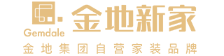 金地新家装饰logo